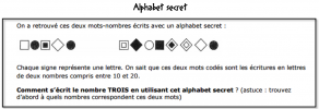 Alphabet secret